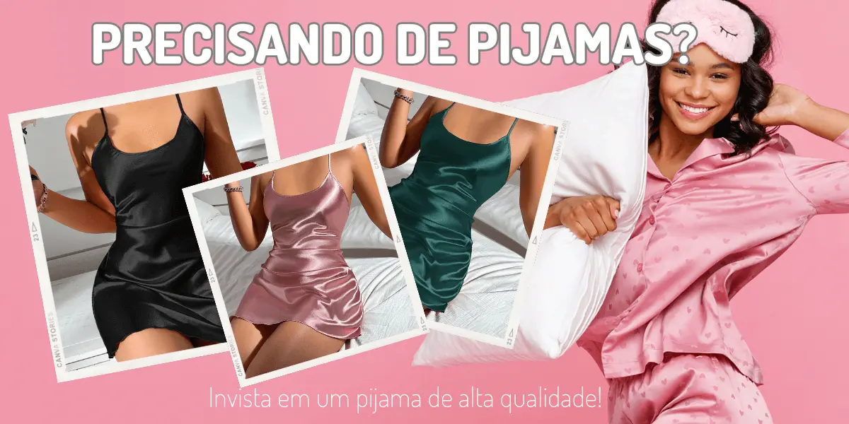 Pijama Costa Nua DeMillus Cetim